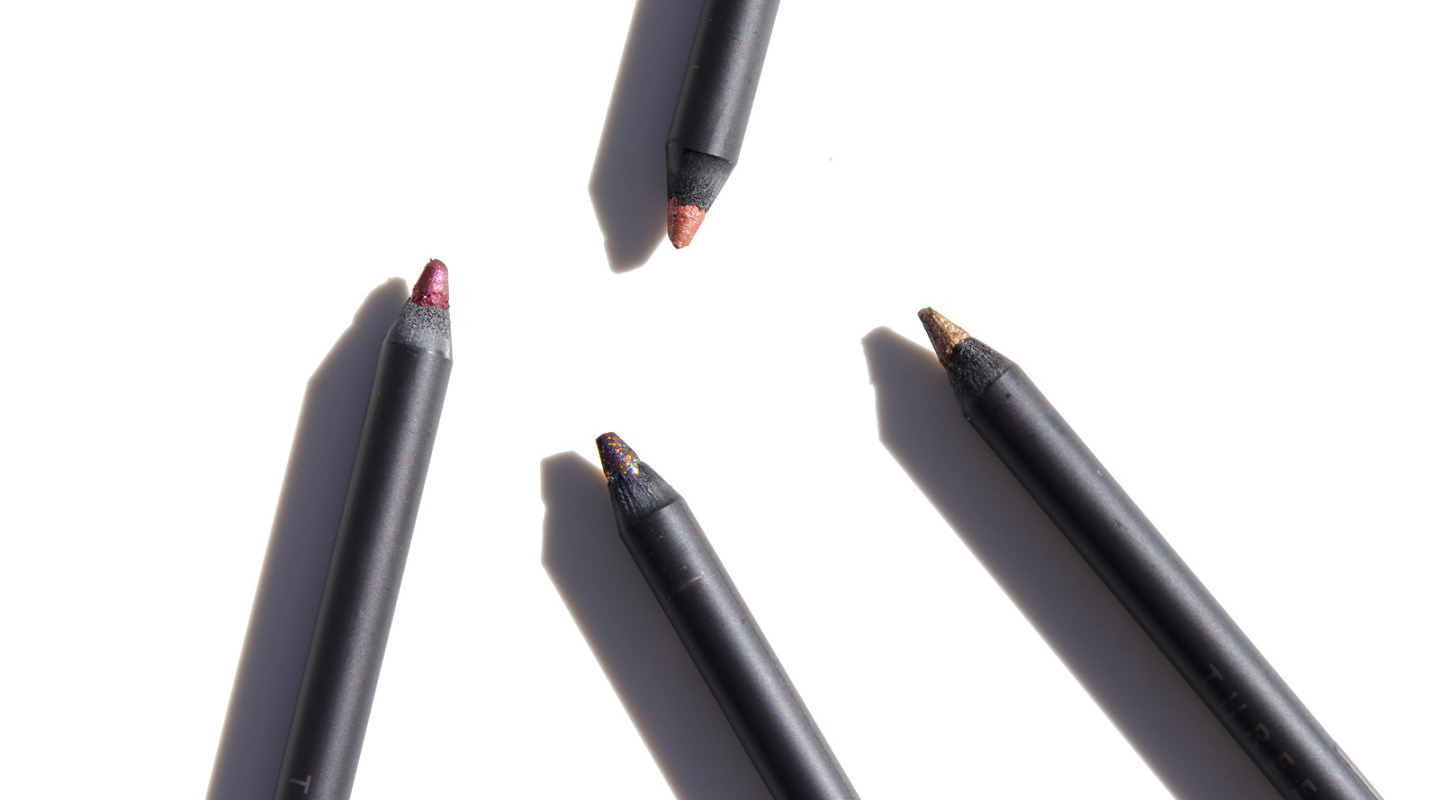 THREE Flash Performance Eyeliner Pencils (01, 03, 05, 07)