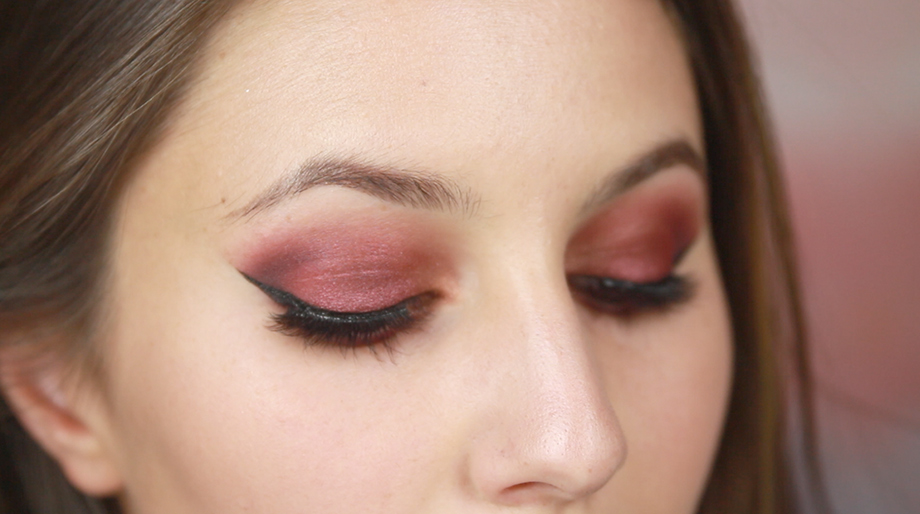 Red Eyeshadow Makeup Tutorial | Shameless Fripperies